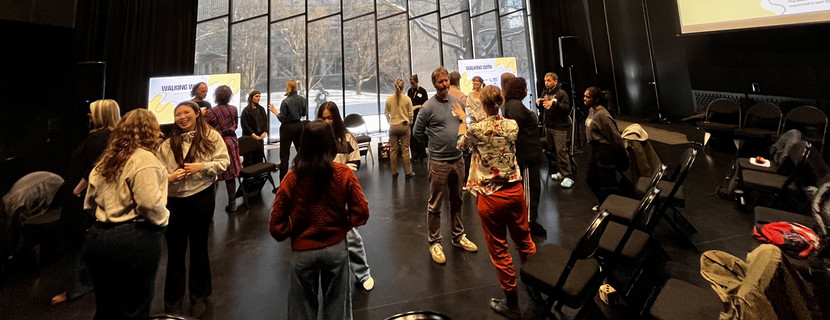  Move With Me Workshop participants networking