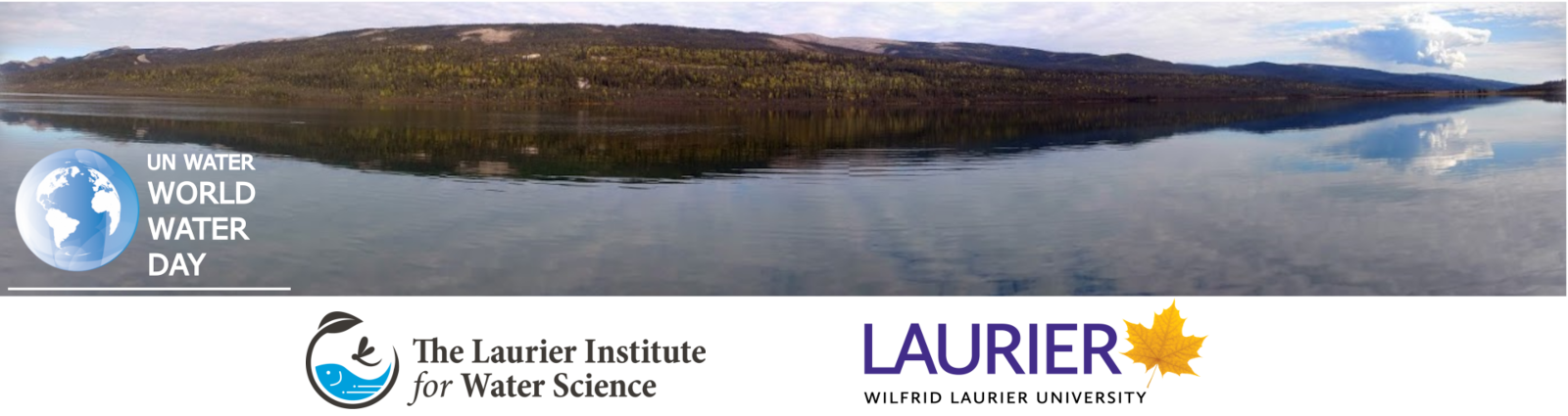 Image of Lake with World Water Day logo