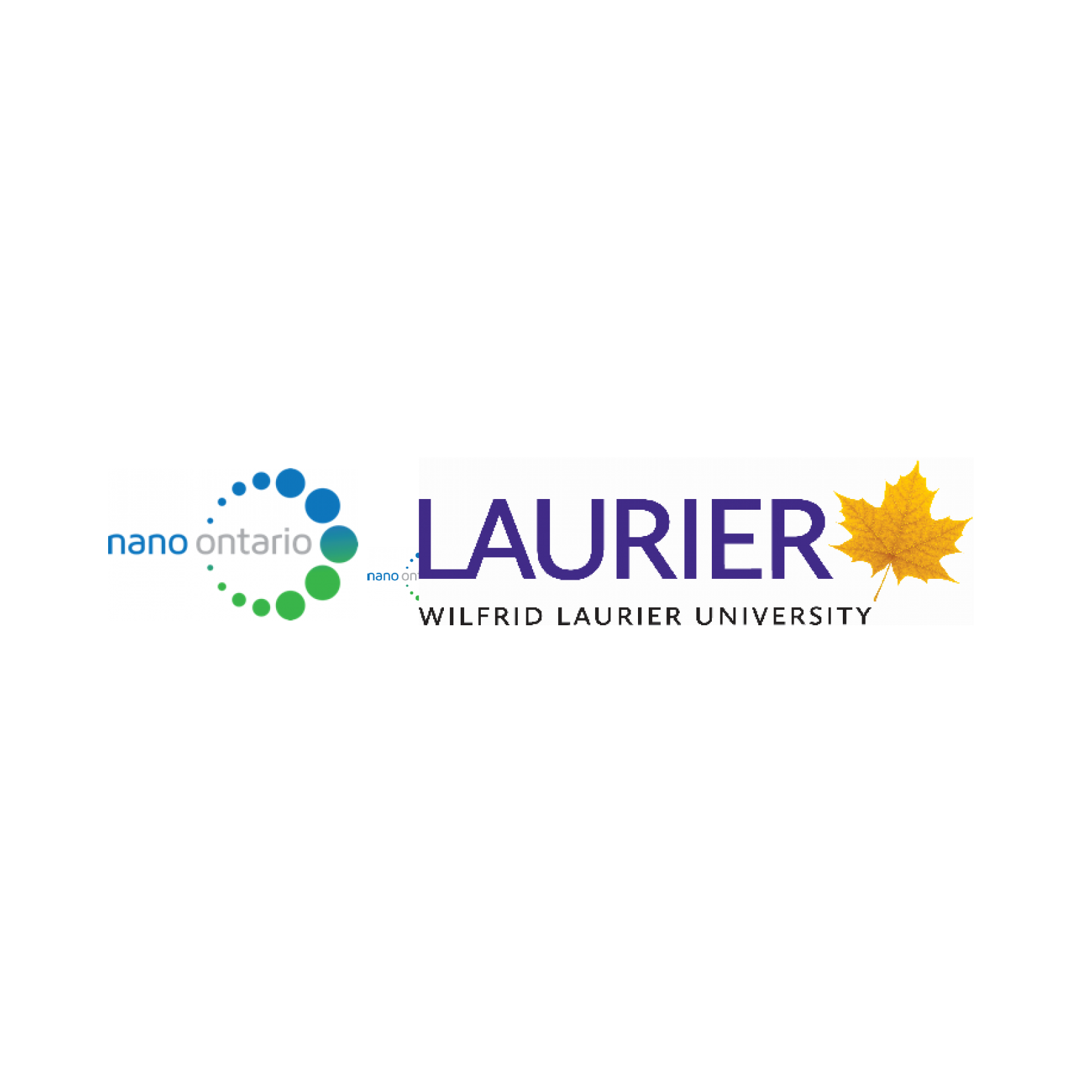 Nano Ontario Conference and Wilfrid Laurier University Logo